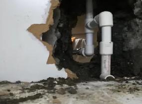 海盐厨房下水管道漏水检测